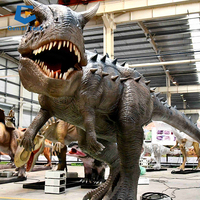 SG-KN-2101702 Carnotaurus Animatronique Chasseur de la Période Crétacée, Dinosaure Animé