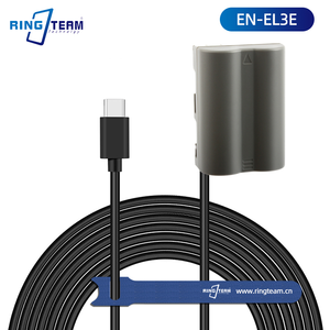 แบตเตอรี่ตรงชนิด C USB -C EN-EL3E,สำหรับ <span class=keywords><strong>Nikon</strong></span> D50 D70 D90 <span class=keywords><strong>D80</strong></span> D100 D200 D300 D300s - Product Image 5