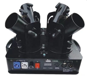 DMX 100w yüksek hızlı kağıt sahne efekti co2 dolum confetty flama fabriquer des konfeti blower topu konfeti makinesi