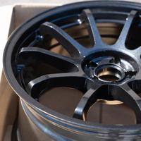 Jantes RAYS 57NR 18-19 pouces 5x100 5x114.3 forgées en mesh noir mat pour Subaru BRZ GR86 WRX STI VA