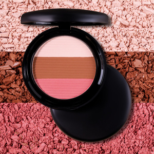 TY07 Hot Private Label Healthy Sun Kissed Mélanges dans une poudre de finition transparente naturelle 3 couleurs Shimmer Combination Blusher - Product Image 6