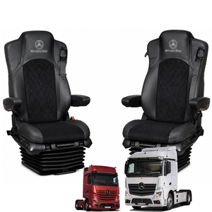 Coprisedili per Camion Personalizzati con Logo, Accessori di Lusso Impermeabili in Pelle per MAN/DAF/Volvo/Actros/Scania - Product Image 2