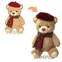 Fabricant de jouets en peluche personnalisés, peluches sur mesure, animaux en peluche au design personnalisé, faible MOQ