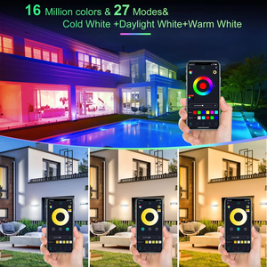 <span class=keywords><strong>Projecteur</strong></span> d'ondes linéaires LED RGBW 3D dynamique rotatif étanche IP65 80W pour <span class=keywords><strong>piscine</strong></span>, jardin et éclairage de scène - Product Image 5