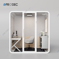 Salle de mise au point acoustique Cabine téléphonique vocale insonorisée Réunion Bureau Pod Studio Cabines insonorisées