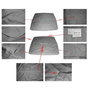 STARRYHEART <b>Boat</b> Bimini Canopy <b>Cover</b> <b>Boat</b> Canopy for Bimini Top - Product Image 4