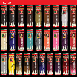 Extensions de Cheveux à Tresser Pré-Étiré Chaudes Classiques 52 Pouces Texture Yaki Lisses <span class=keywords><strong>Fibre</strong></span> Synthétique 300g Mélange 1B Tressage Facile - Product Image 2