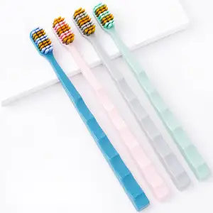 Adult Manual Toothbrush Ultra Soft Medium Clean Teeth Brush Oral Care Toothbrush