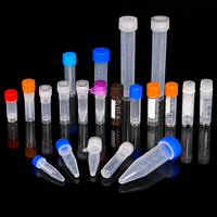 Tube cryogénique de 1,8 ml en PP avec bouchon à vis, autoportant, pour congélation et stockage d'échantillons en laboratoire