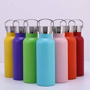 Botellas Termo Portátiles de Acero Inoxidable con Aislamiento al Vacío, Boca Ancha, para Camping, 350/500/750/1000 ml, con Logotipo Personalizado al por Mayor - Product Image 1