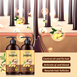 Nhãn Hiệu Riêng Hữu Cơ Thảo Dược Tự Nhiên Gừng Dừng Rụng Tóc Tăng Trưởng Tóc Dầu Gội Đầu Và Điều Hòa Thiết Lập - Product Image 5