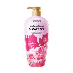 <span class=keywords><strong>Gel</strong></span> Douche SADOER Bois de Santal Blanc et Rose 1000ml Nettoyage en Profondeur Hydratant Lissant Parfum Longue Durée pour Femme - Product Image 1