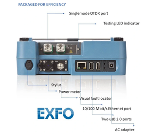 Тестер <span class=keywords><strong>Exfo</strong></span> <span class=keywords><strong>Max</strong></span> <span class=keywords><strong>710B</strong></span> <span class=keywords><strong>OTDR</strong></span> 1310/1550nm 30/28dB оптоволоконный тестер серии <span class=keywords><strong>OTDR</strong></span> машина с Iolm - Product Image 4