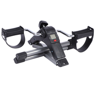 Mini vélo d'exercice portable, pédalier en acier métallique, capacité de charge de 100 kg, respectueux de l'environnement, pour la remise en forme à domicile, pédaliers d'exercice