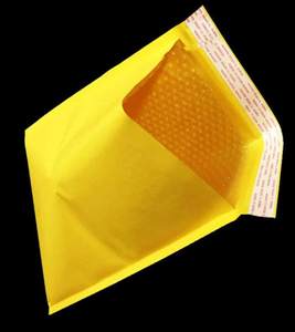 Biểu tượng tùy chỉnh tự niêm phong đệm phong bì Kraft bong bóng bưu phẩm sinh thái thân thiện bao bì vận chuyển phong bì bong bóng bưu phẩm túi - Product Image 2