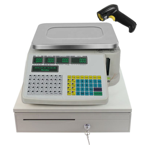 Báscula Veidt de 30 kg con Impresión de Etiquetas de Código de Barras, Pantalla LED, Material ABS, Personalizable, Precisión de 10 g, Sin Poste, para Comercio Minorista y Supermercados TM-A12a 30 - Product Image 5