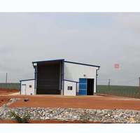 Entrepôt en structure métallique légère préfabriquée en Chine