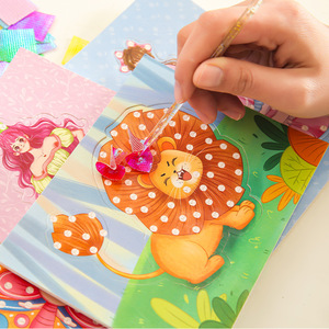 ชุดงานฝีมือ DIY เจ้าหญิงวิเศษ Poke-In Art สนุกสนานไร้ความยุ่งยาก ของตกแต่งตะกร้าอีสเตอร์ ของเล่นเสริมสร้างความคิดสร้างสรรค์และการเรียนรู้ Poke Art - Product Image 6