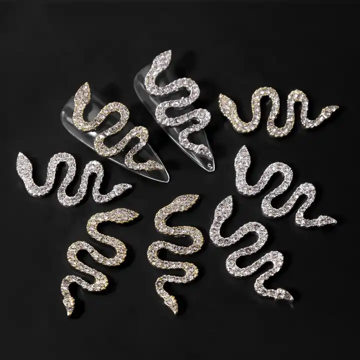 Wholesale Paso Sico Autumn New Style Shiny Gold&Silver Alloy Snake