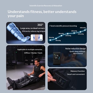 New Cross-border Household Electric Leg Massager with Timing Control Lithium Battery Air Wave Pressure Physiotherapy <strong>Instrument</strong> - Product Image 2