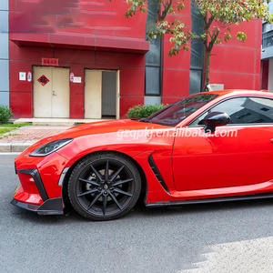 Faldón lateral de labio delantero de fibra de carbono, alerón trasero adecuado para Toyota GR86/Subaru Brz Body Kit en <span class=keywords><strong>2022</strong></span> - Product Image 4