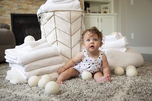 2025 prix de gros laine sèche-boules laine de zélande pour la lessive - Product Image 3