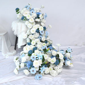 Nueva Llegada 11-Cabeza Artificial Seda Rosa Real Touch Flor Blanca PARA EL Hogar Navidad Pascua Día DE LA Madre Decoraciones de Boda - Product Image 1