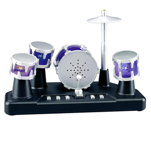 Mini Điện Máy Tính Để Bàn Nhỏ Vui Vẻ Mới Lạ Công Cụ Trò Chơi Bên Ủng Với Đèn & Âm Thanh Điện Trống Bộ - Product Image 4