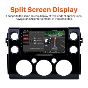 9 inch Android 11 đài phát thanh HD màn hình cảm ứng GPS navigation Aux <span class=keywords><strong>USB</strong></span> hỗ trợ Carplay DVR cho 2007-2018 Toyota FJ Cruiser - Product Image 4