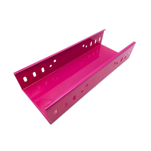 Goulotte de câblage ventilée/perforée en acier avec finition anti-corrosion pour usage industriel, capacité de 80 câbles - Product Image 1