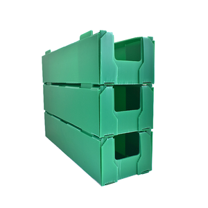 Stackable Plastic Shelf Bin Corflute Storage Bin Boxes Warehouse Correx Picking Bins