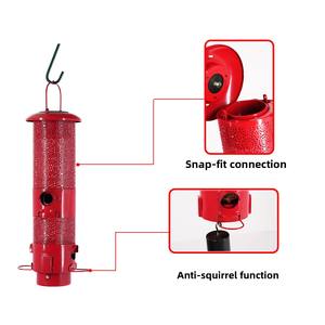 Автоматическая уличная солнечная лампа-кормушка для птиц и грызунов из металла и пластика с гарантией производителя 1 год - Product Image 3