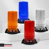 Feux de signalisation LED 12V, lampe de balise, lumière stroboscopique d'urgence pour camion, tracteur, chariot élévateur, 4 couleurs ambre rouge bleu blanc, montage par vis