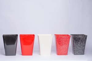 Macetas Cuadradas de Plástico PP de Diseño Moderno, Resistentes a los Rayos UV, Directo de Fábrica, con Logotipo OEM Disponible - Product Image 5