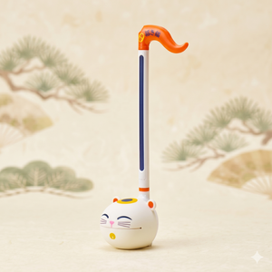 โอตาโทน ซีรีส์ญี่ปุ่น - รุ่นแมวนำโชค - ของเล่นเครื่องดนตรีอิเล็กทรอนิกส์จากญี่ปุ่น - Product Image 1