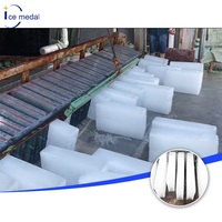 Machine à glace industrielle à eau salée de 3 tonnes/24h pour usine de glace avec certificat CE - Maquina De Hielo