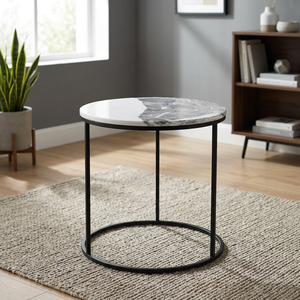 Pouf Ottoman Design Minimaliste Moderne Durable, Hauteur Réglable, Housse Amovible, Cadre en Aluminium et Laiton, pour Salon et Appartement - Product Image 3