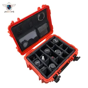 Custom Camera Lens Case 70-200 M430 Waterproof Hard Digital Camera Case With Pouch In The Lid For Canon Sony Nikon