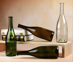 Bouteille en verre bordeaux anti-lumière de 500/750 ml, bouteille vide pour vin rouge, champagne et vin de raisin - Product Image 2