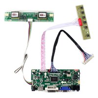 Placa Controladora LCD con Entrada DVI VGA H/D, Placa Controladora LCD de 30 Pines para Panel LCD de 17 Pulgadas 1280X1024 LM170E03-TLJ2 LM170E03-TLJ5