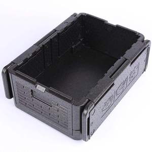 Foldable Epp Foam Flip Box Collapsible Iceless Cooler Box Insulated Camping Lightweight Chill Chest