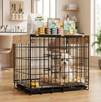 60 #   Großhandel Maßgefertigter Hochwertiger Metall-Hundekäfig, Faltbar, Tragbar, für Kleine und Mittlere Hunde, Pudel, Katzen, Innen- und Außenbereich, Autonutzung, Rostfrei