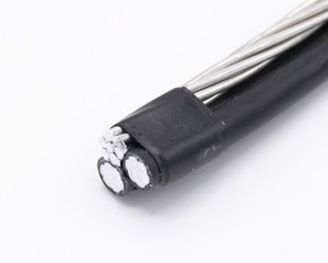 Cable de Servicio Eléctrico, Conductor 6 4 2 AWG, Dúplex, Triplex, Quaplex, Cable Trenzado de Aluminio Negro XLPE OEM, Cable de Aluminio Triplex - Product Image 4