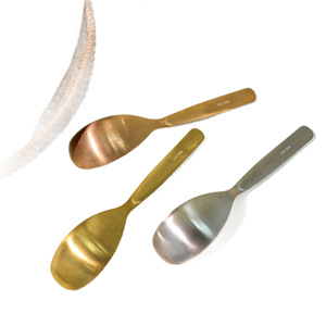 ช้อนตักข้าวหัวเหลี่ยมจินฮุ่ย 18 10 สแตนเลส สำหรับก๋วยเตี๋ยวและข้าวเหนียว - Product Image 5