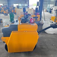 Mini-compacteur routier essence/diesel pour revêtement en asphalte