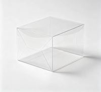 Boîte transparente en PVC PET recyclable pour l'emballage de savon en barre pour soins personnels, design compact et durable