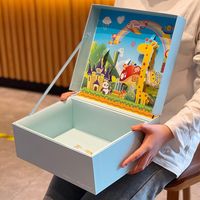 Grande boîte cadeau, boîte d'anniversaire de qualité supérieure, boîte cadeau de style féminin, boîte vide pour la Saint-Valentin de votre petite amie