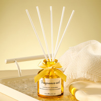 Diffuseur de parfum d'ambiance à bâtonnets 50ml, parfum lavande longue durée, marque privée, vente chaude, pour la décoration intérieure