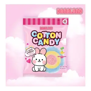 New Technology Gummy Assorted Soft Candy Natural Material Halal Candy Fruit Flavored Fruity Supper Puffs Candy