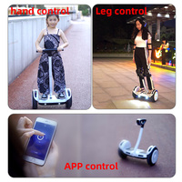 Hot Sale Smart selbst ausgleichende LED-Leuchten Elektro roller 10-Zoll-Segway-Hoverboard mit drahtlosem Btooth-Lautsprecher
